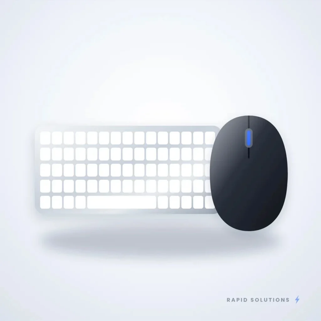glidekey keyboard mouse combo